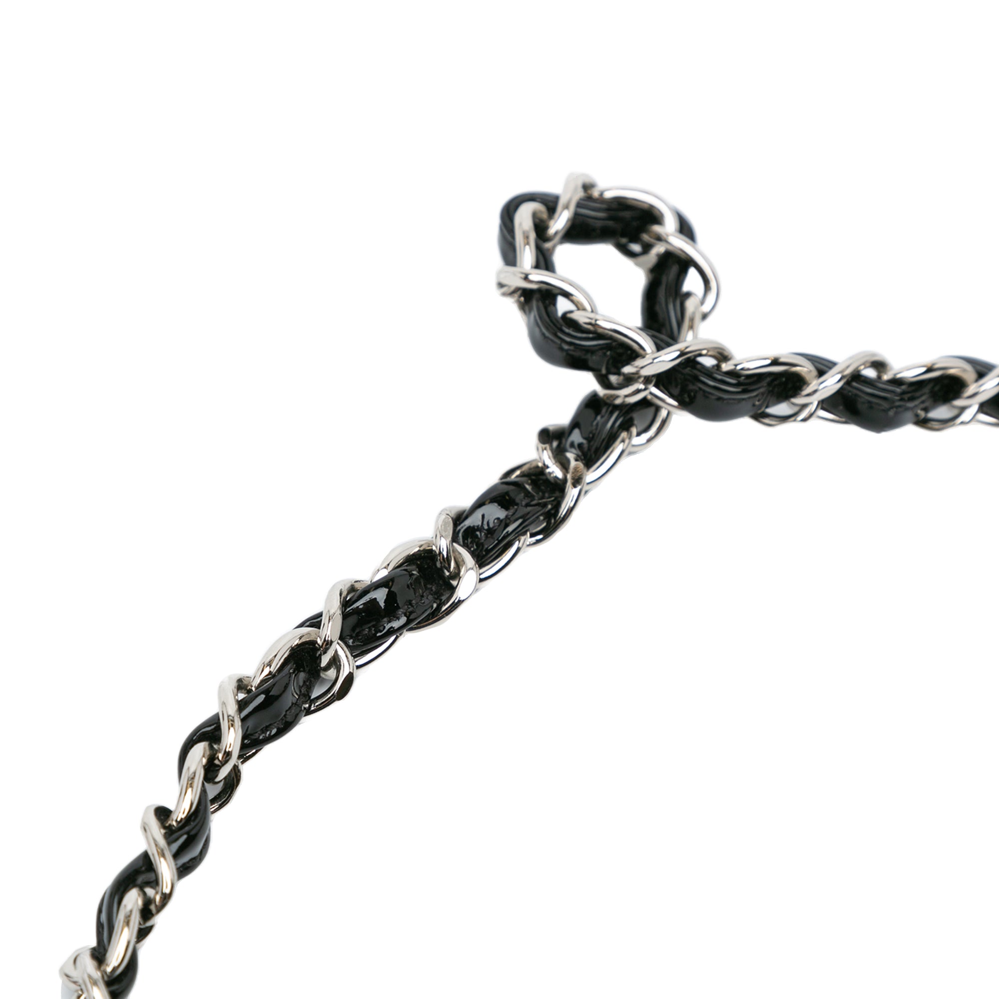 Chanel | Pre-Owned Mini Square Classic Patent Single Flap - XII | Black