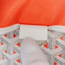 Goyard | Pre-Owned Goyardine Poitiers Claire Voie | White/Orange