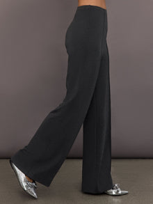 High Waisted Scuba Pant | Charcoal