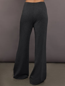 High Waisted Scuba Pant | Charcoal