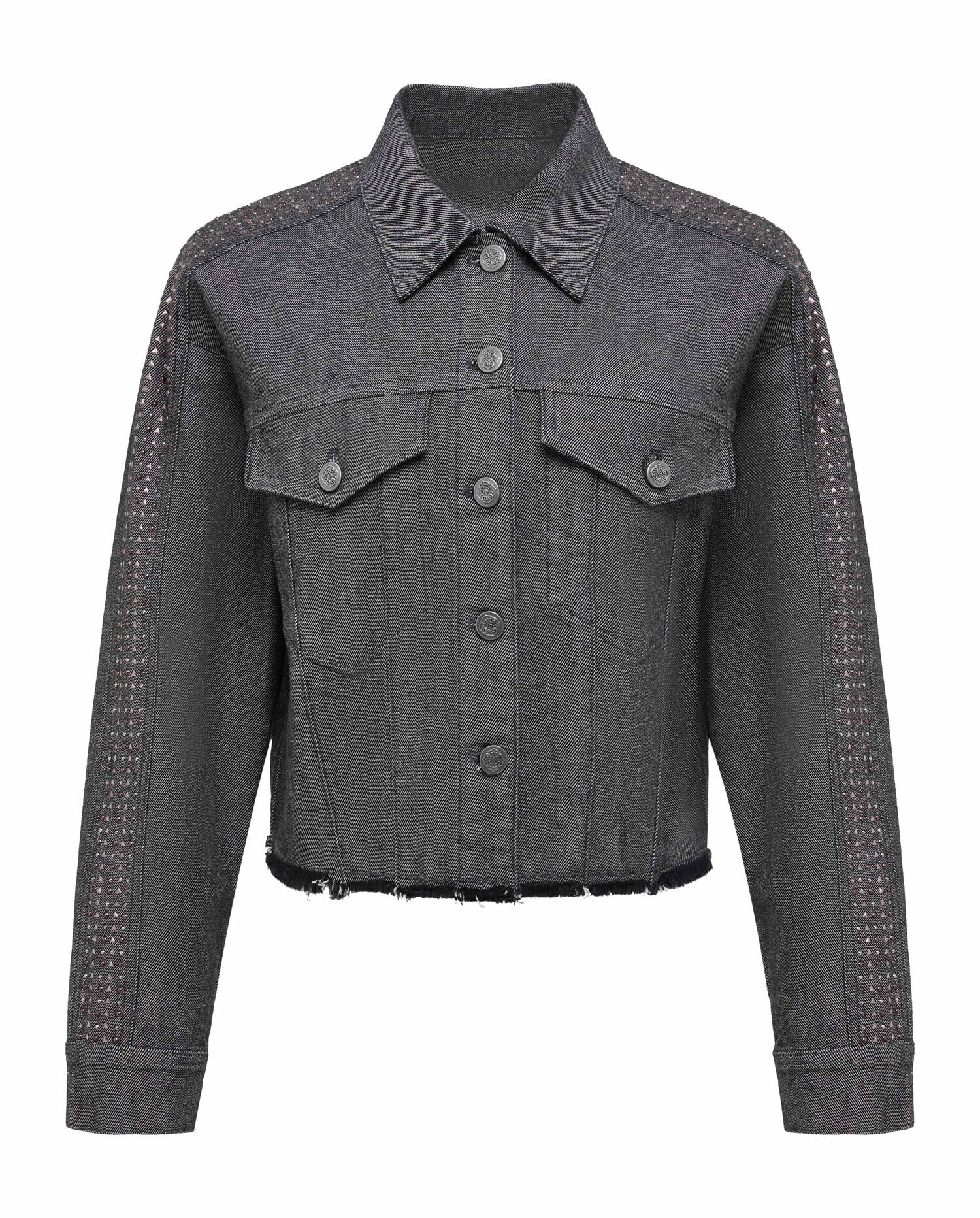 Cropped Jacket | Grey