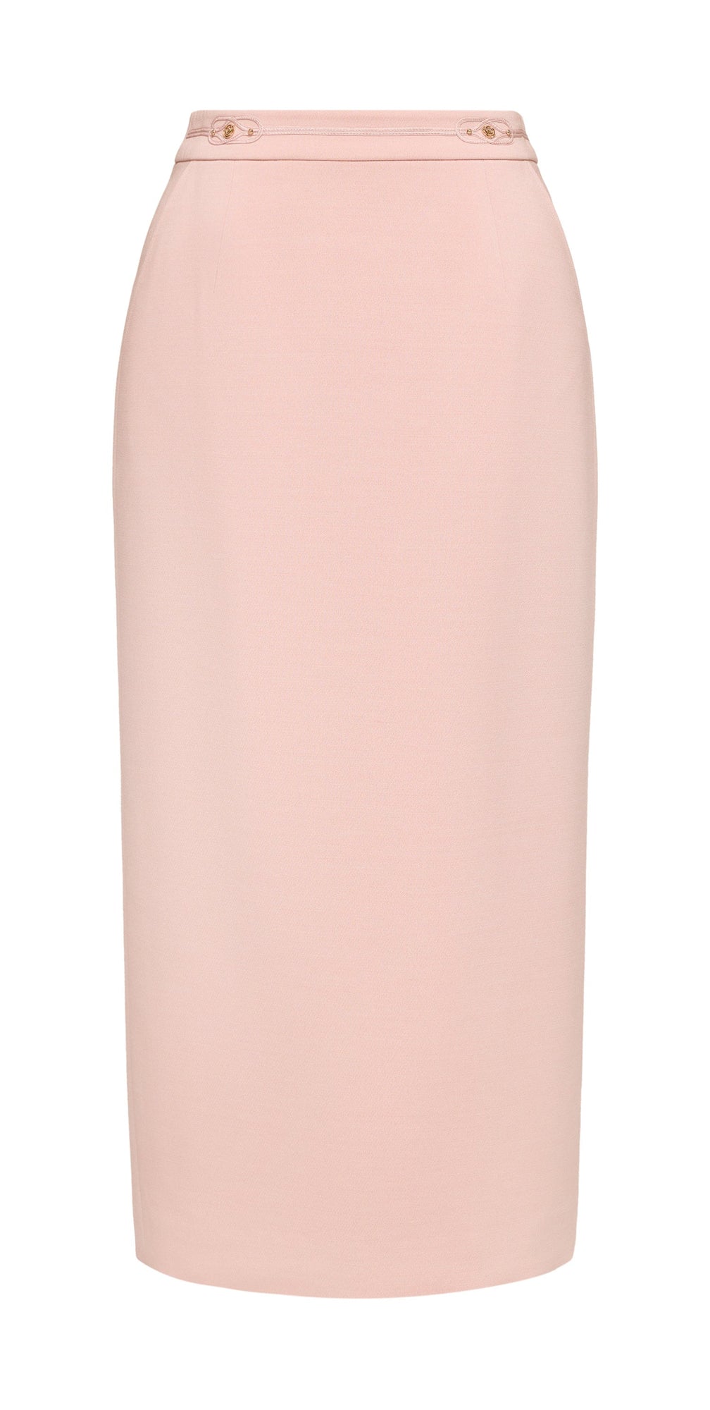 Silk and Wool Skirt | Pink