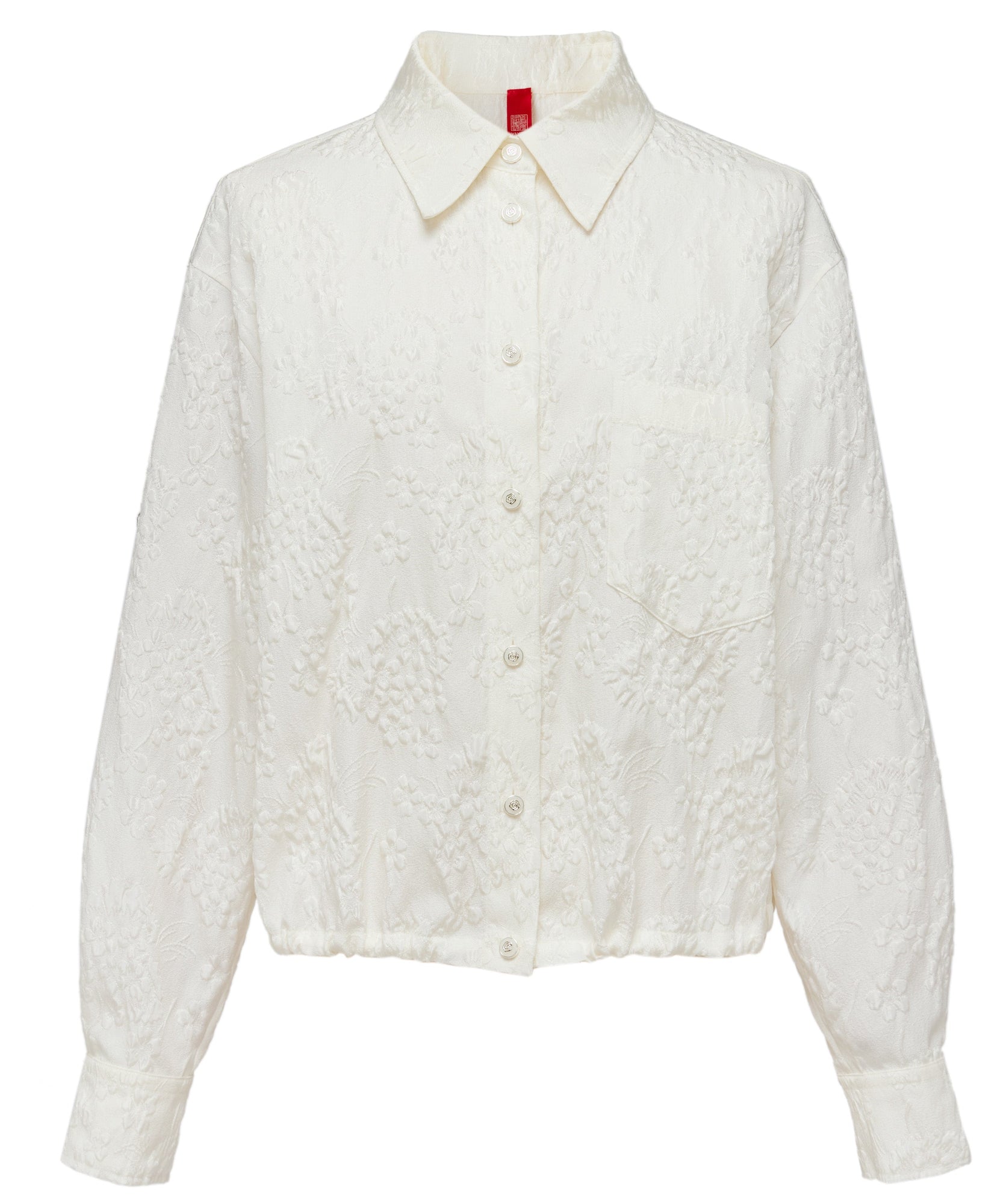 Acetate Coat | White