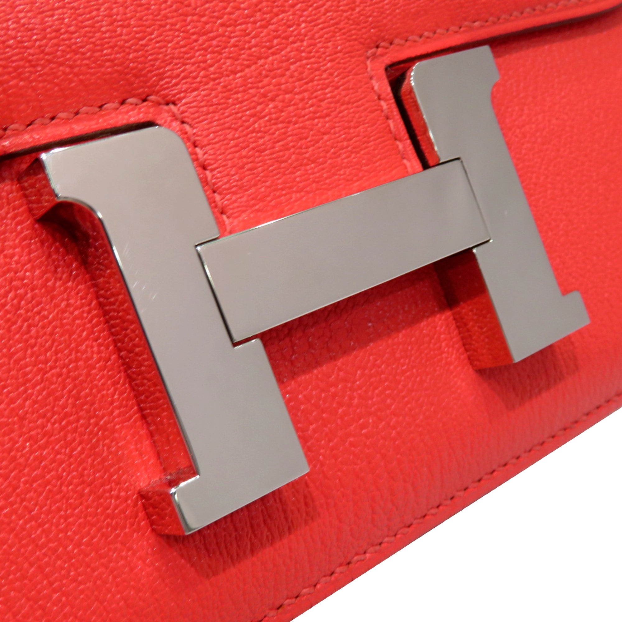 Hermes | Pre-Owned Mini Epsom Constance 18 | Red