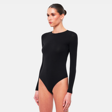 OW Collection Erla Bodysuit | Black Caviar