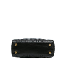 Dior | Pre-Owned Small Crinkled Patent Cannage My ABCLady | Black