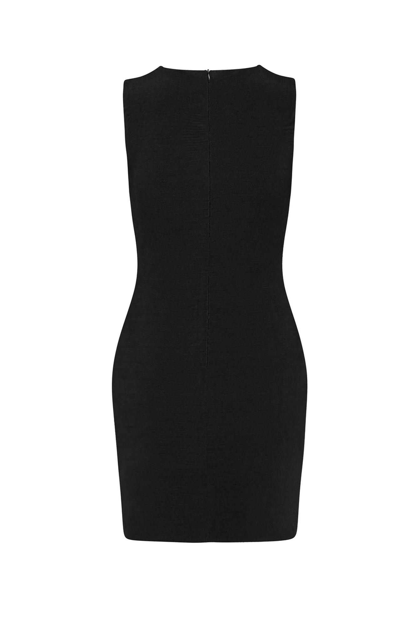 Classico Knit Mini Dress | Black