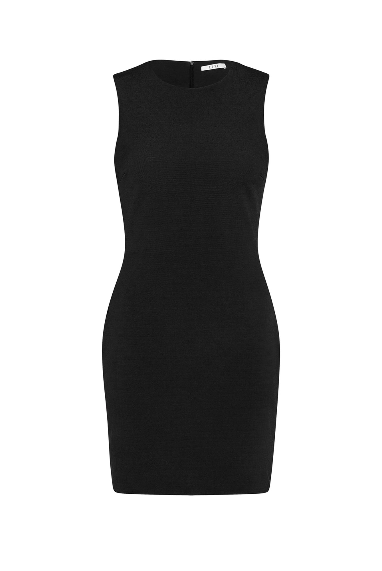 Classico Knit Mini Dress | Black
