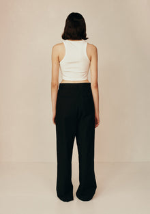 Crop Tank Top | Ivory