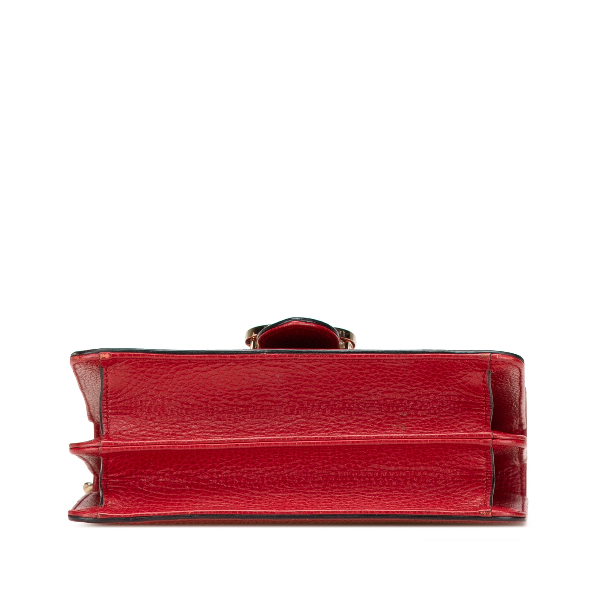 Gucci | Pre-Owned Small Dollar Calfskin Interlocking G Crossbody | Red