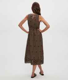 Faith Eyelet Midi Dress | Kalamata