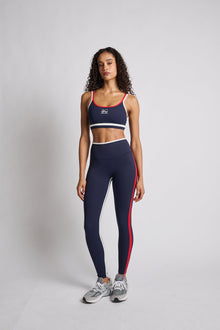 Women | SPLITS59 | Sam High Waist Rigor 7/8 | Navy/White