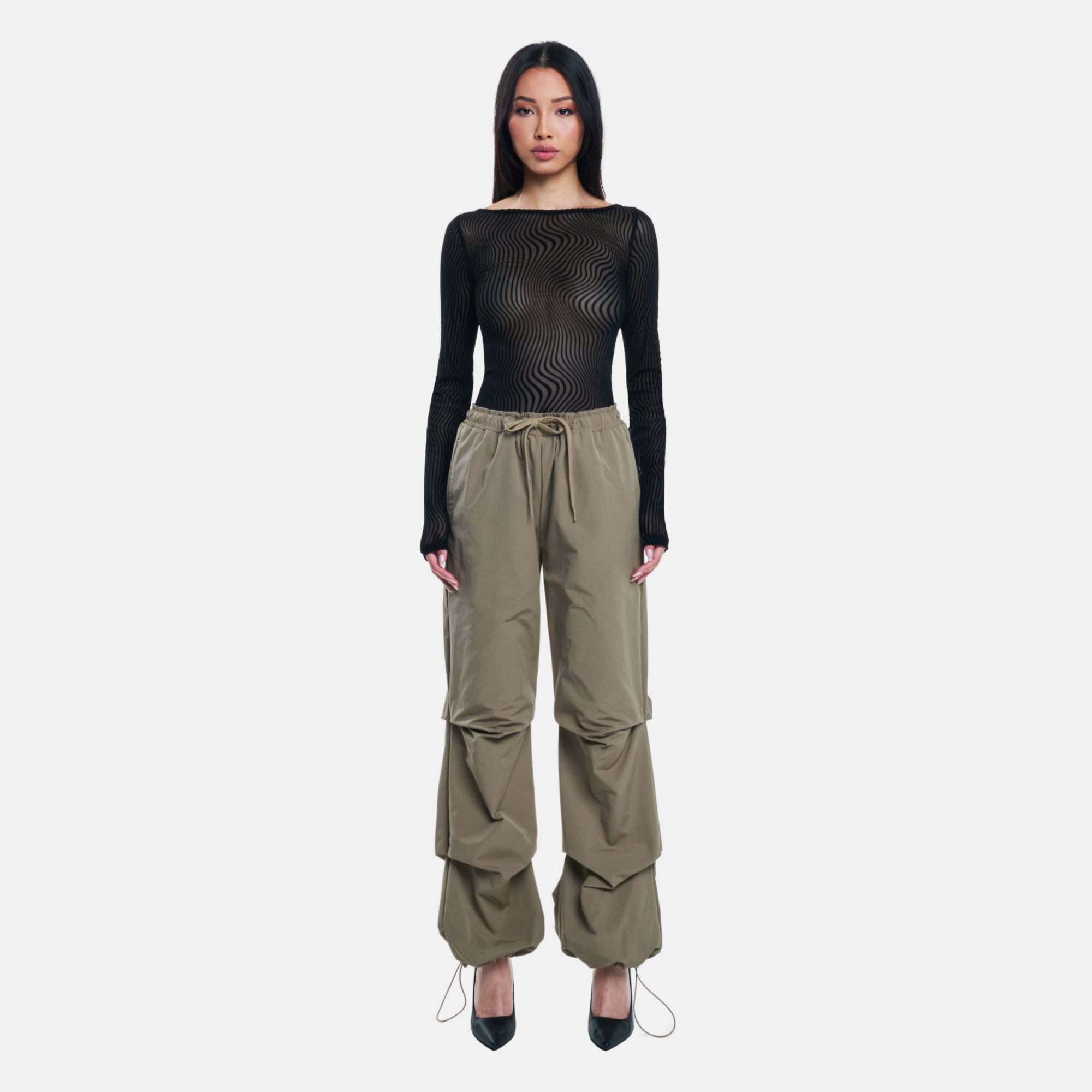 OW Collection EVA Blouse Blouse 121 - Black