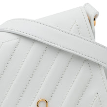Off-White | Pre-Owned Baby Binder Clip Crossbody Bag | White