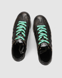 Womens | Exposuree Rub Off Alcohol Leather Sneaker | Black