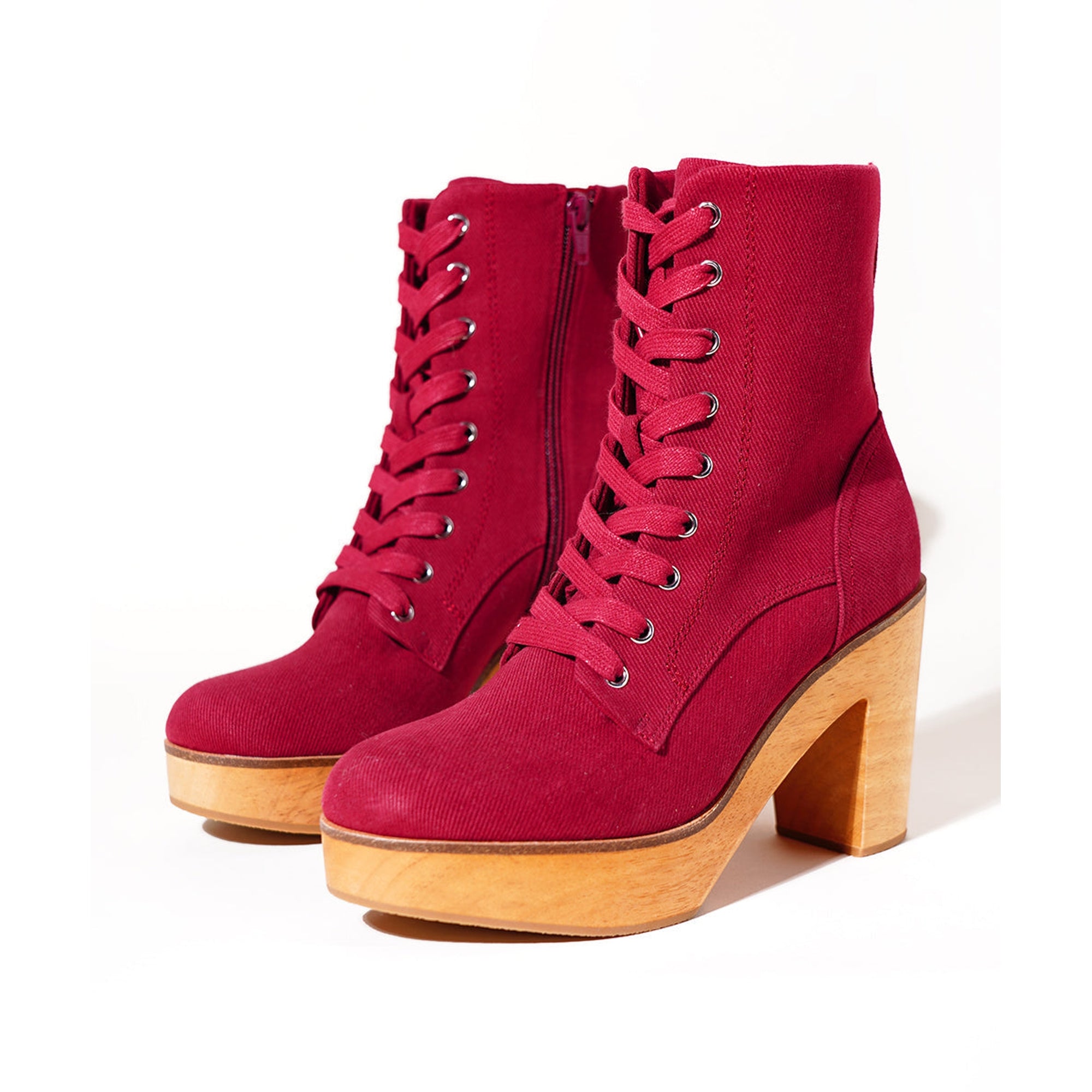 Echo Clog Boot | Deep Red