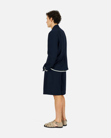 Eco Double-Button Blazer | Blue