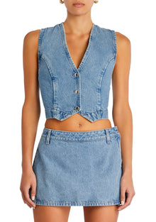 Womens | Shelly Tailored Vest | Flat Light