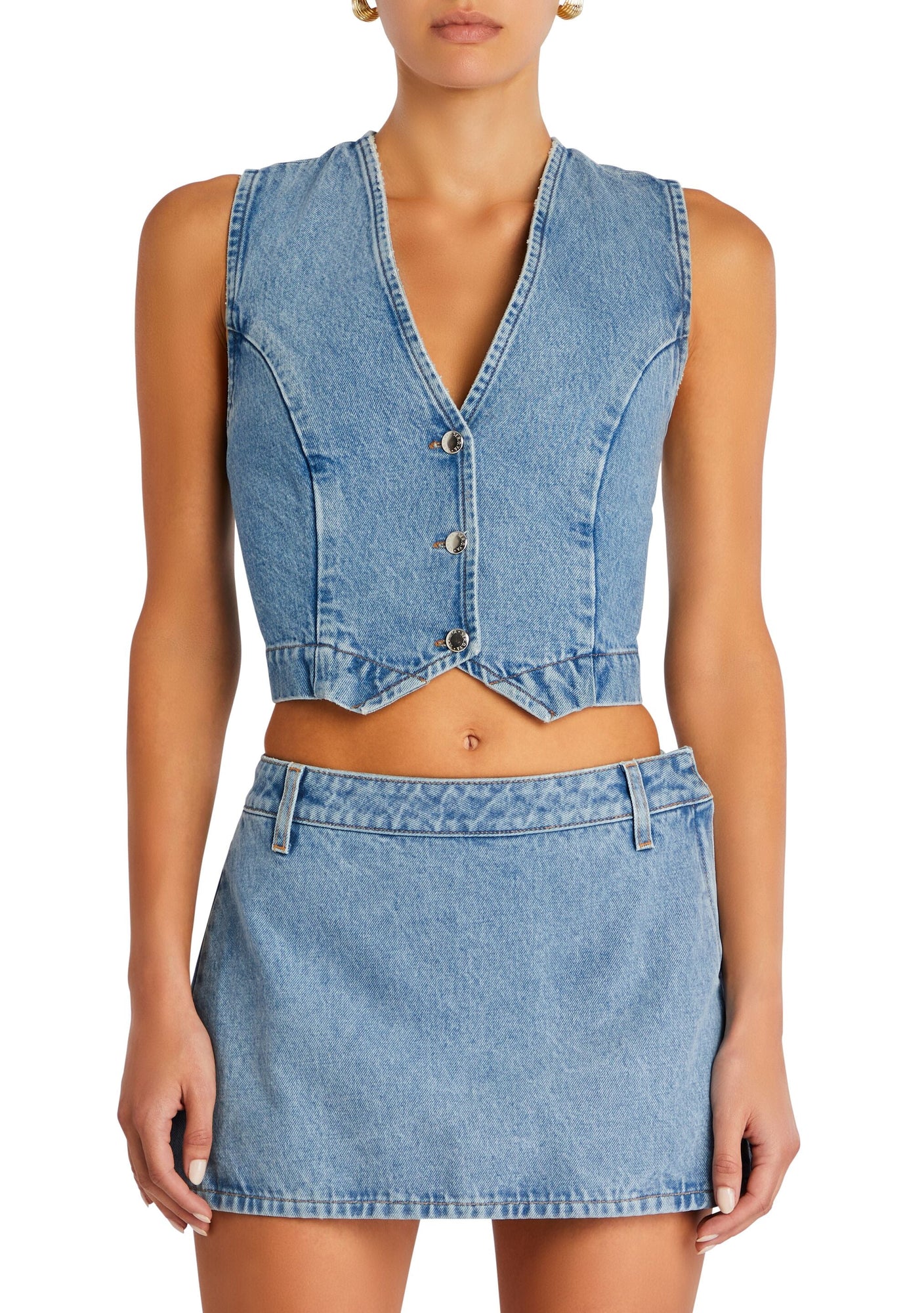 Womens | Shelly Tailored Vest | Flat Light