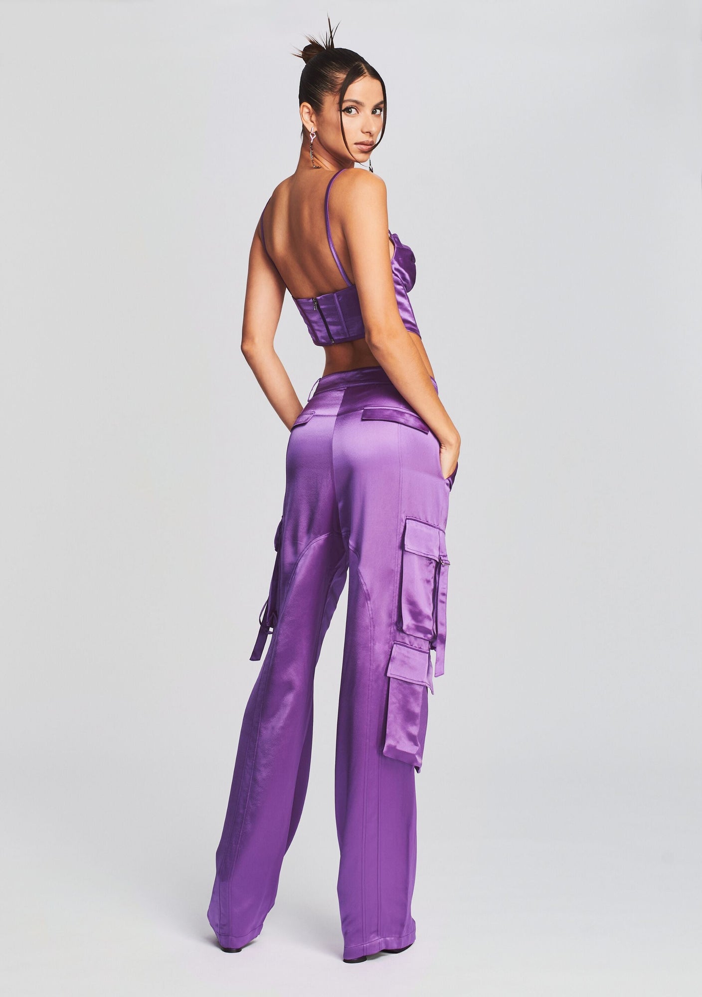AndrÃ© Cargo Pant | Orchid Purple