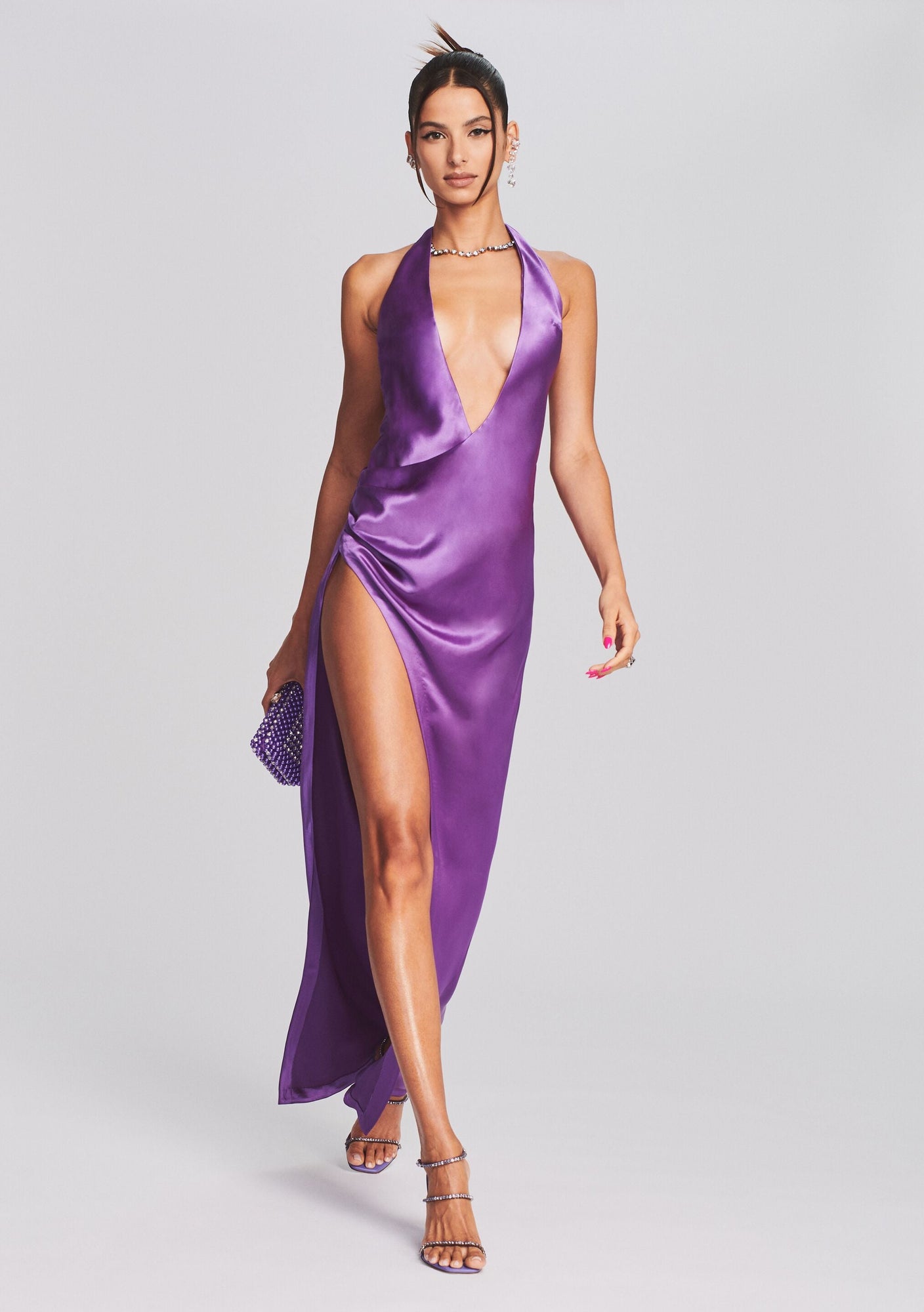 Valeria Dress | Orchid Purple