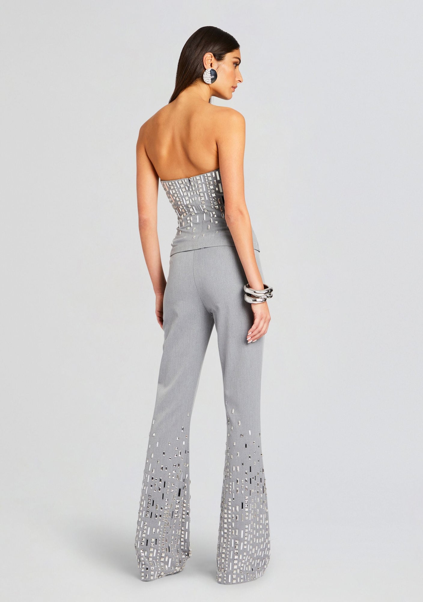 Aram Pant | Gray/Silver