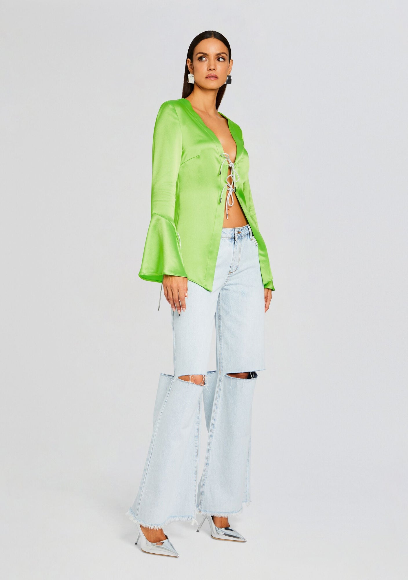 Svea Blouse | Fresh Lime