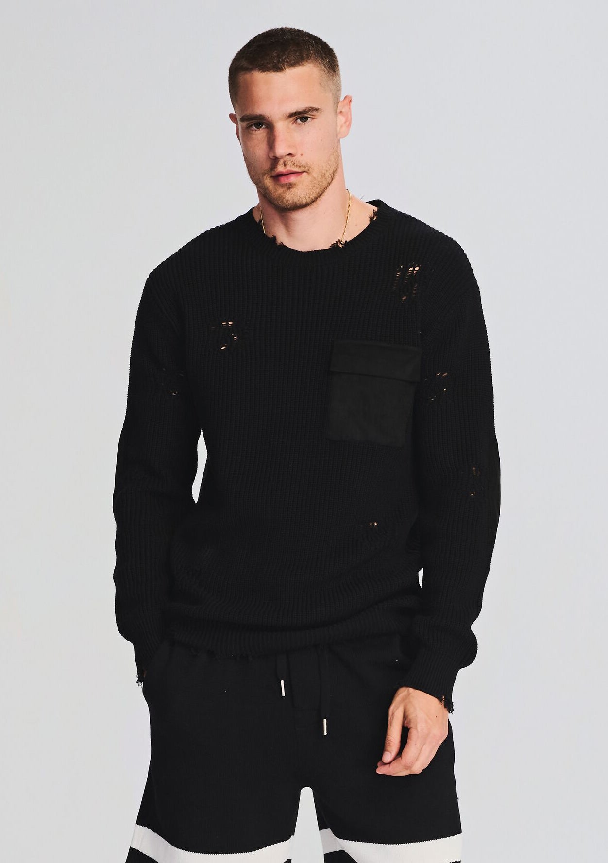 Unisex | Devin Sweater | Black