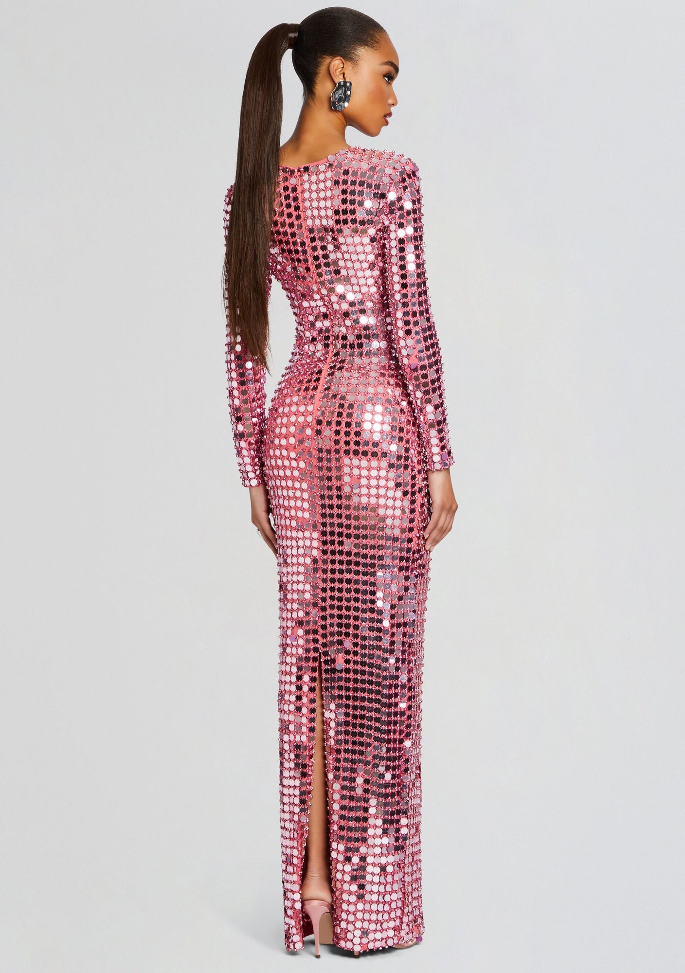 Rialta Sequin Dress | Candy Pink