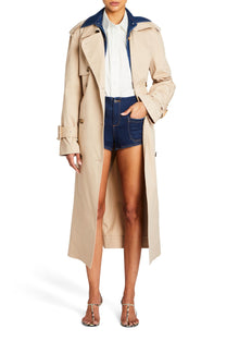 Womens | York Convertible Trench Coat | Oxford