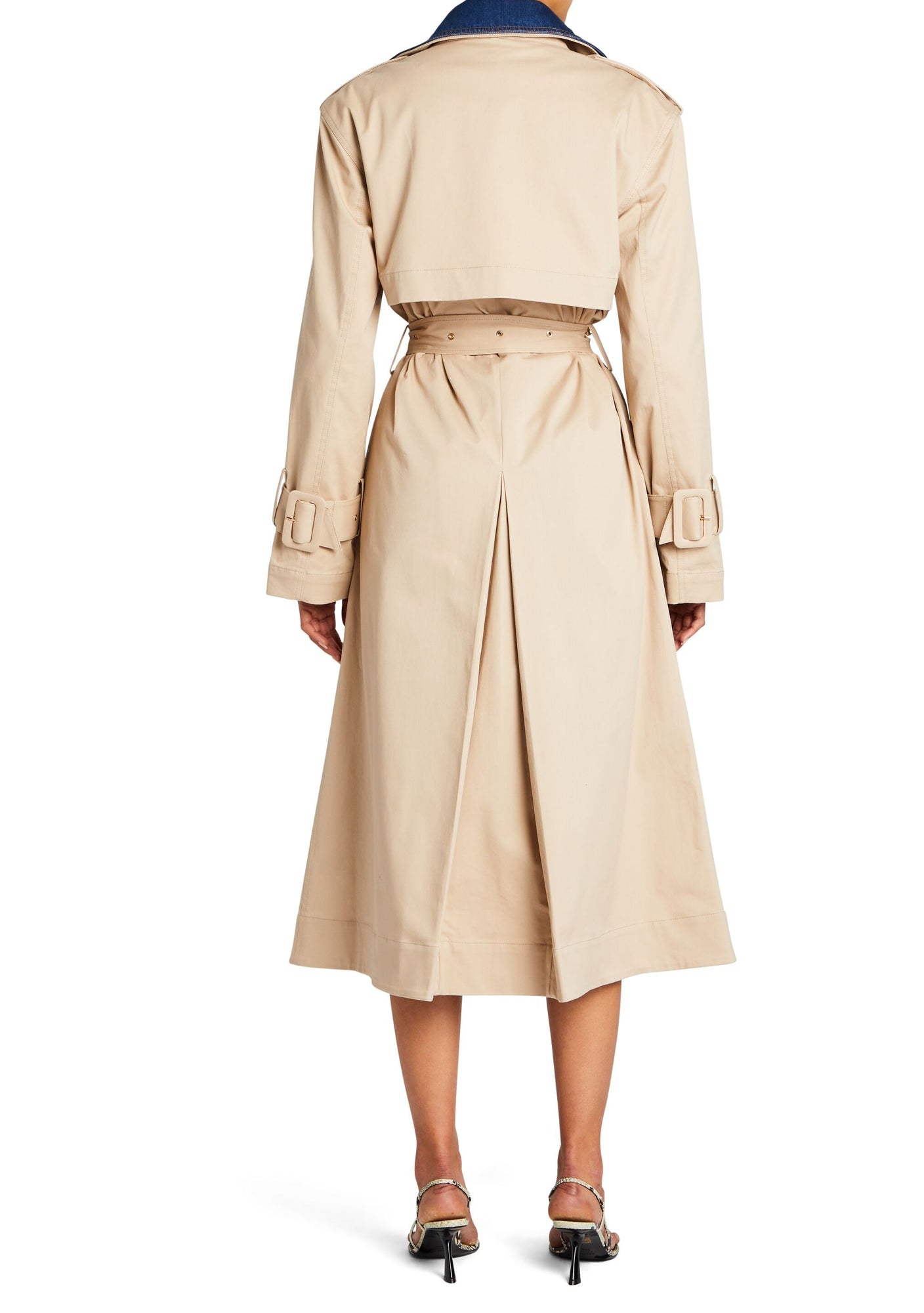 Womens | York Convertible Trench Coat | Oxford
