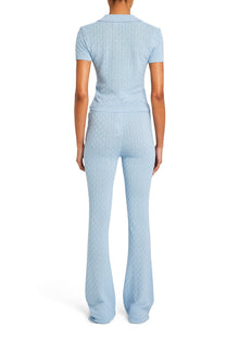 Womens | Agatha Knit Pant | Powder Blue