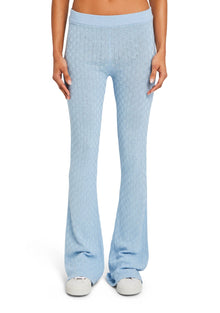 Womens | Agatha Knit Pant | Powder Blue