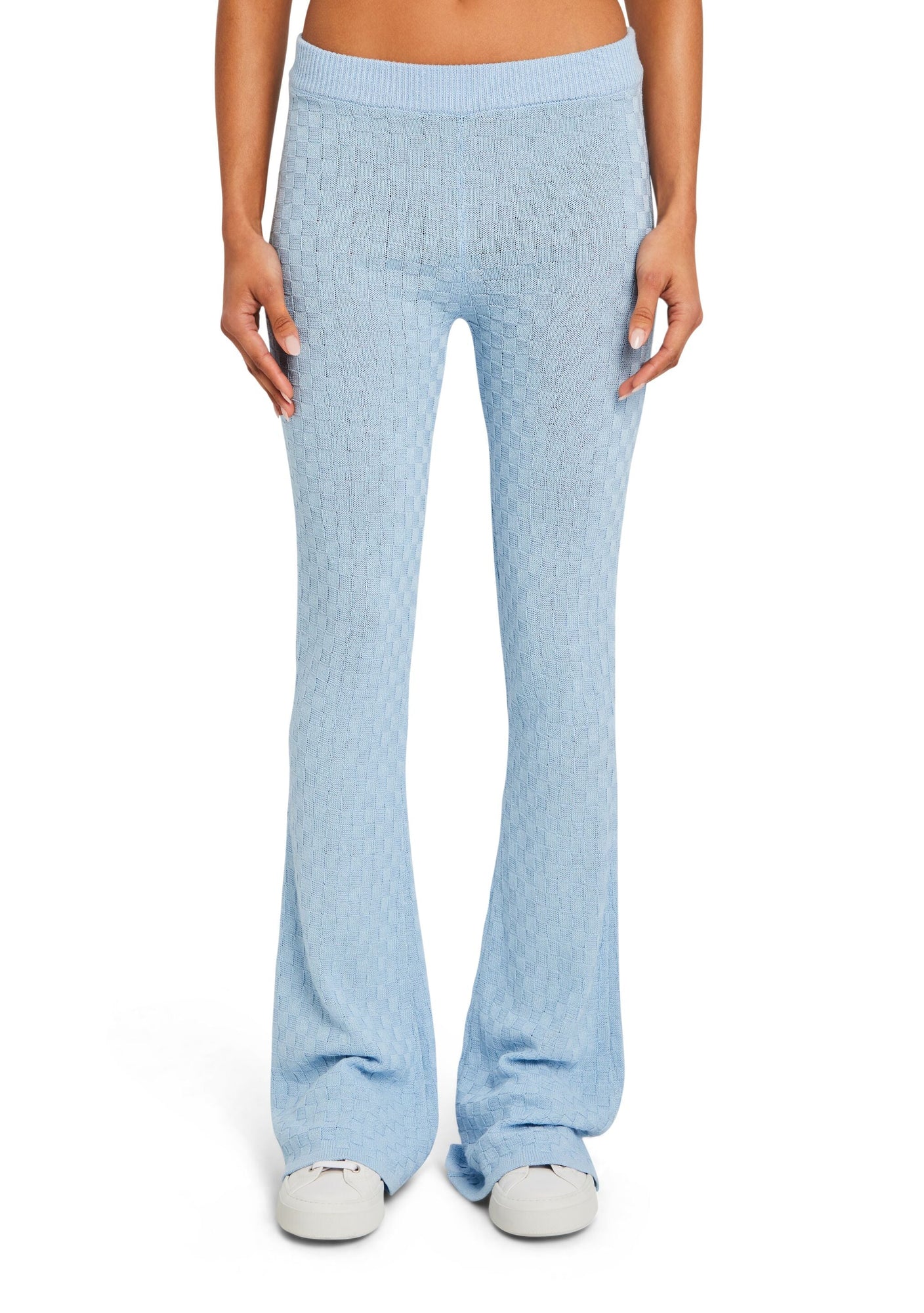 Womens | Agatha Knit Pant | Powder Blue