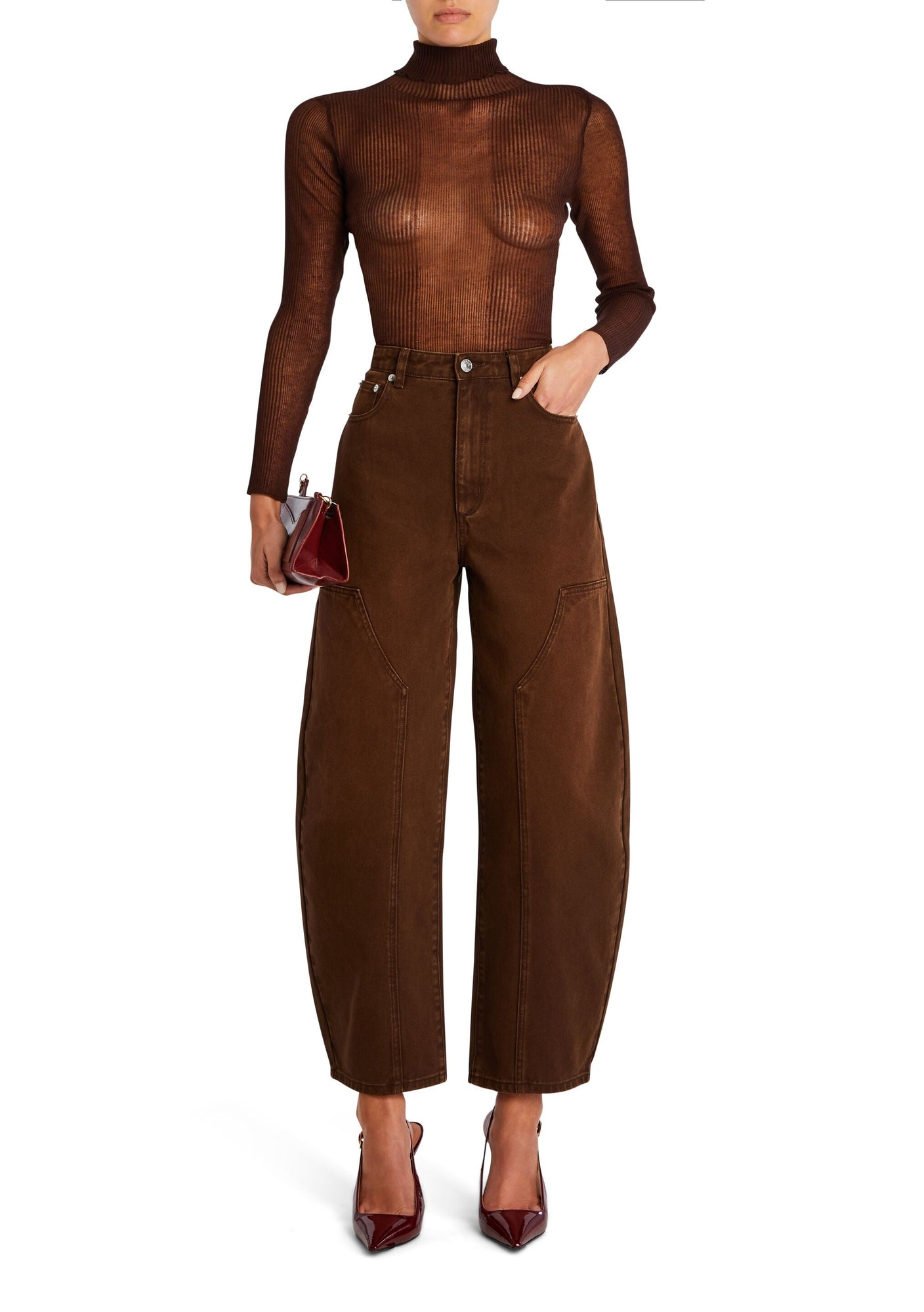 Womens | Piper Top | Ash Brown