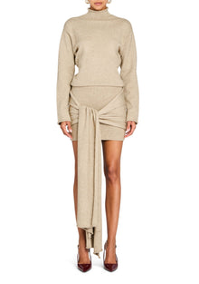 Womens | Calloway Sweater Dress | Greige