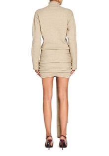 Womens | Calloway Sweater Dress | Greige