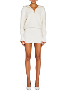 Womens | Saydi Sweater Dress | Eggshell