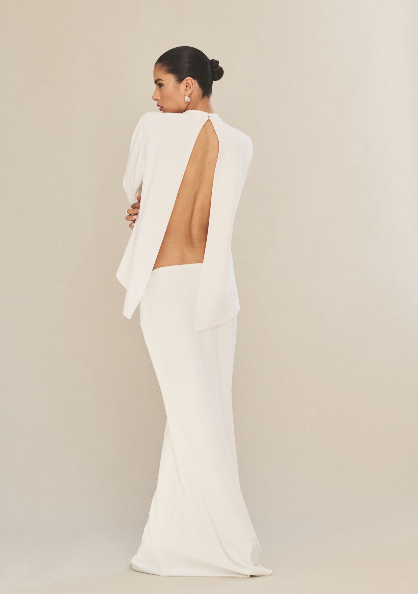 Womens | Angel Gown | Eggshell