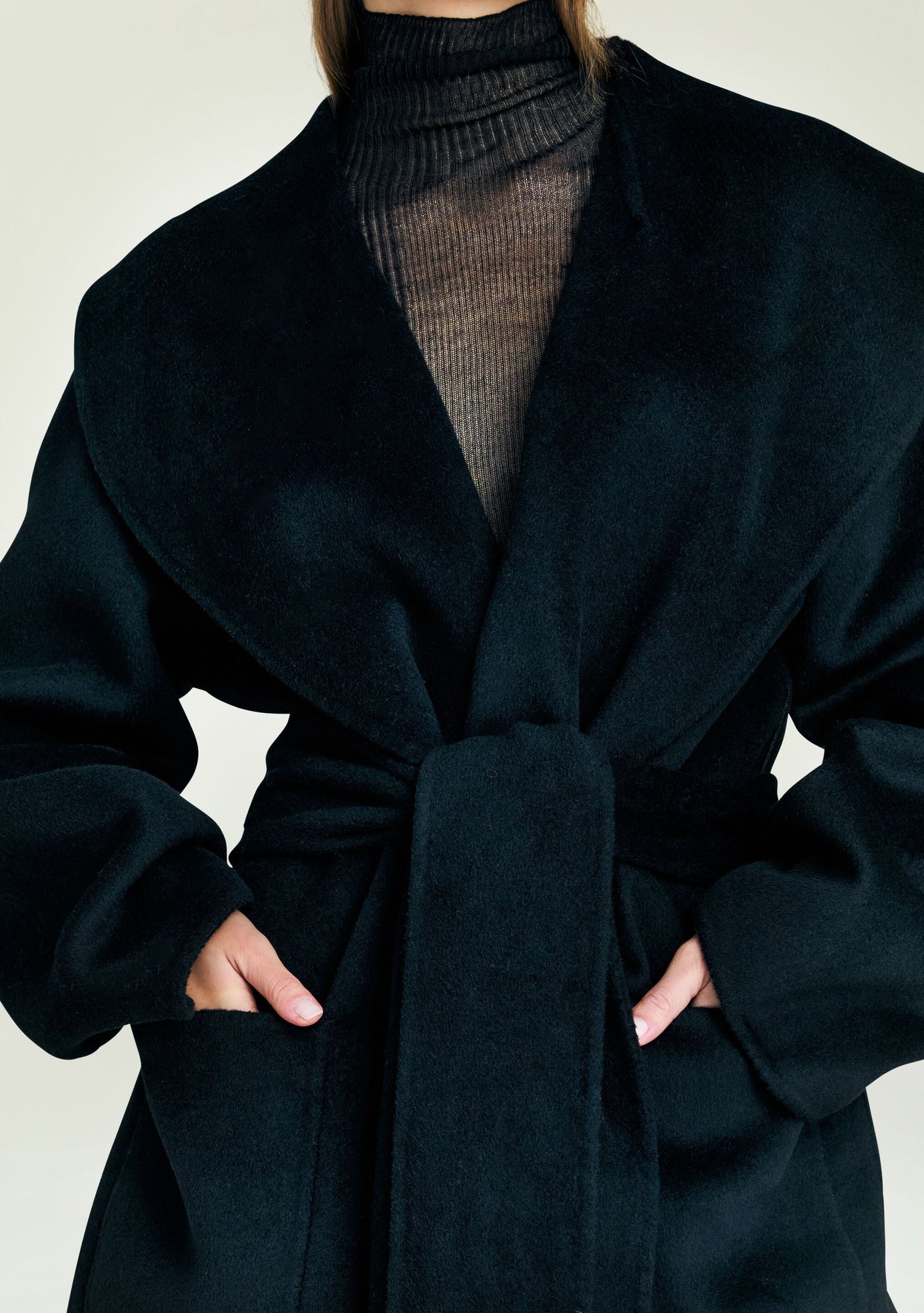 Women | Mavis Wool Coat | Black