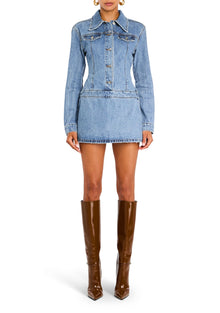 Womens | Arizona A-Line Mini Dress | River