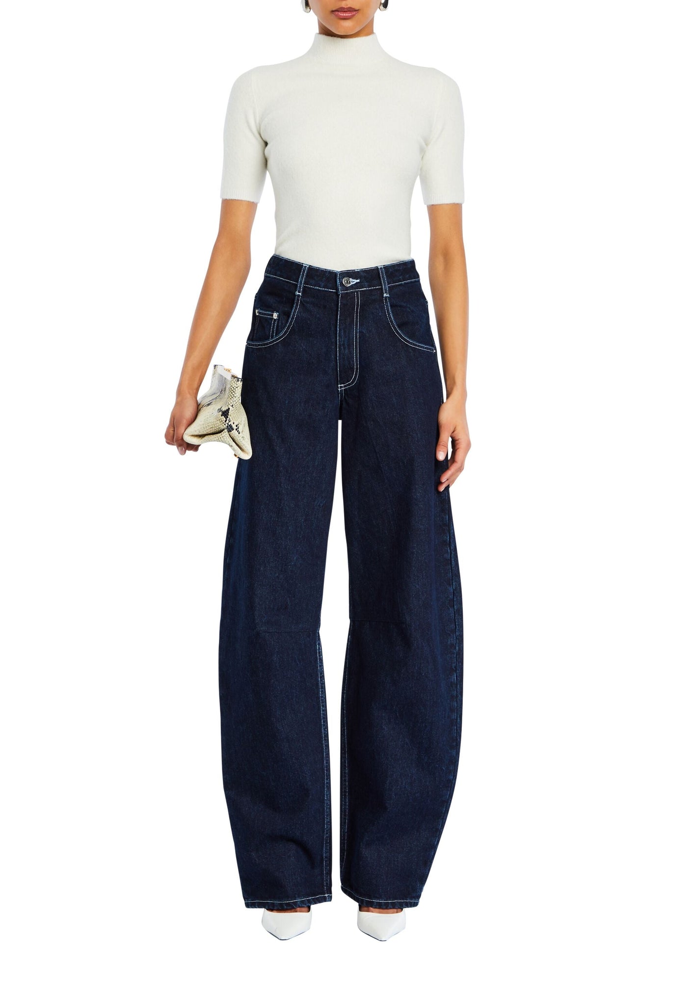 Womens | Yael Knit Top | Eggshell