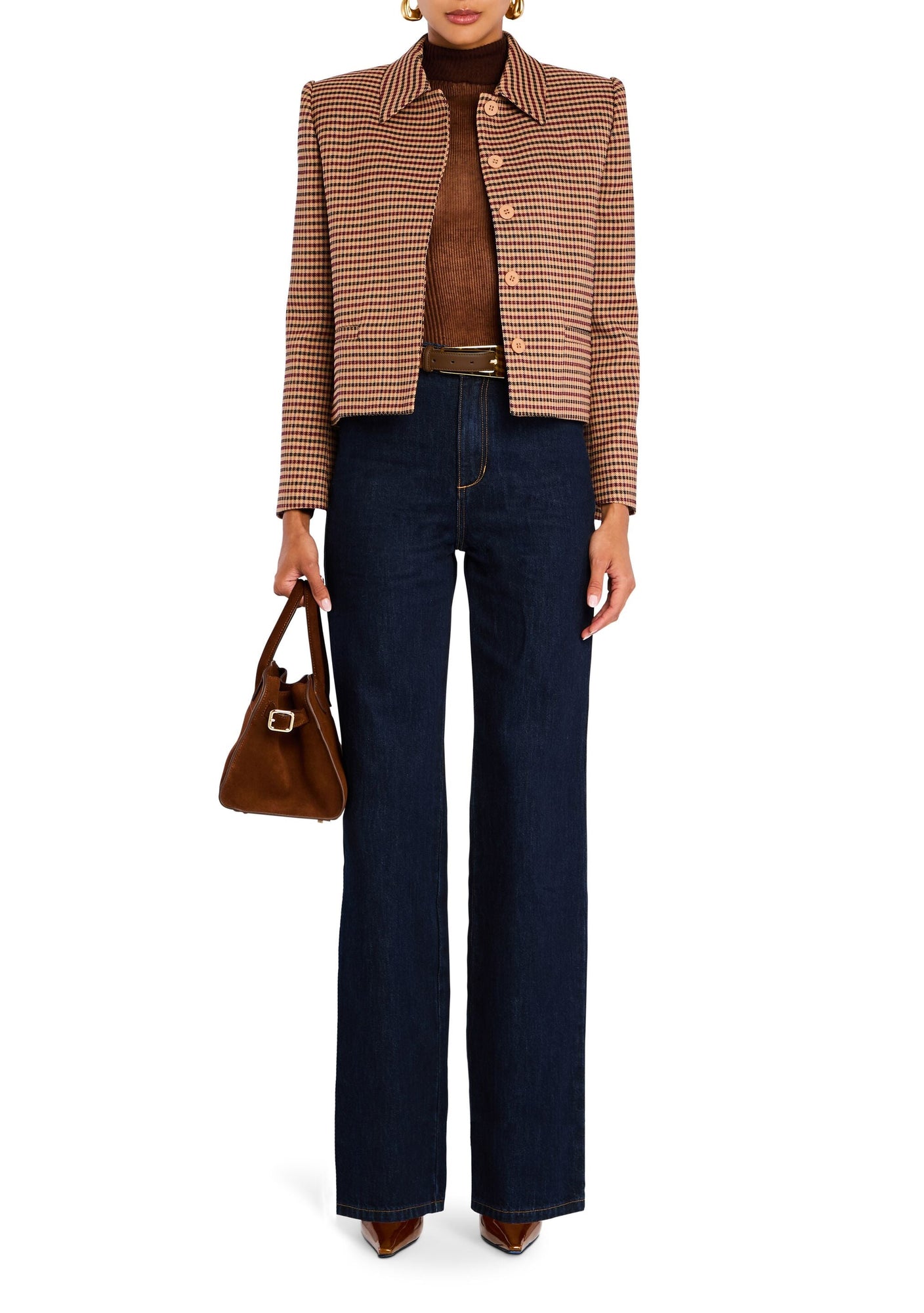 Women | Brooklyn High Rise Straight Jean | Rinse