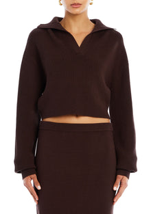 Womens | Retta Sweater | Ash Brown