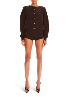 Womens | Sable Romper | Ash Brown