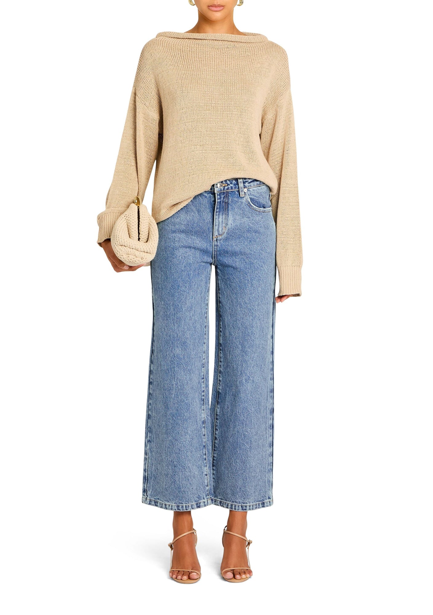 Women | Kirt Wide Leg Cropped Jean | Lakeside