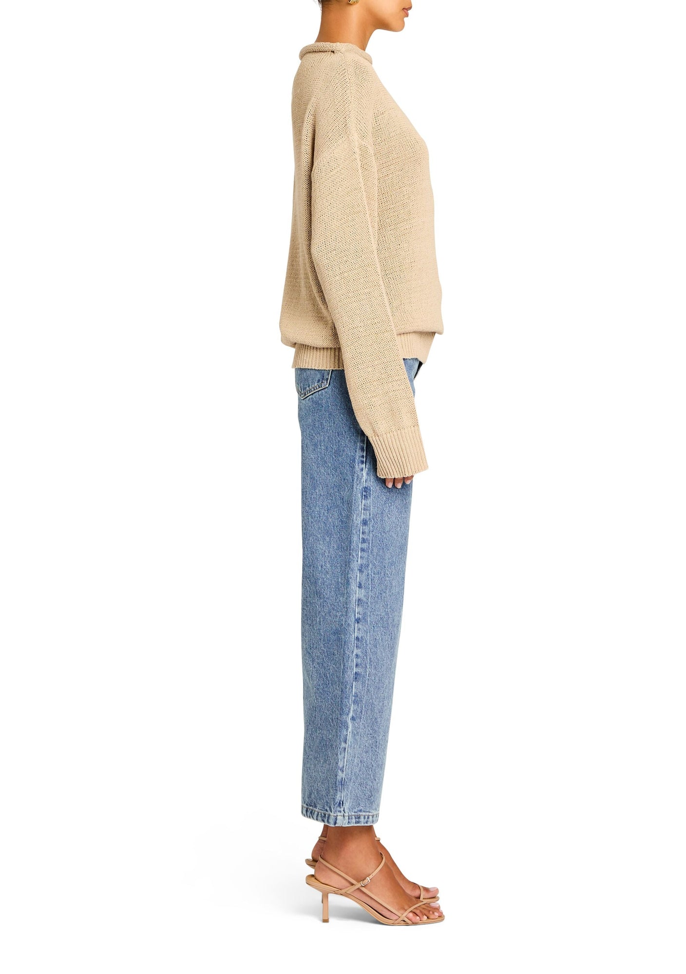 Women | Kirt Wide Leg Cropped Jean | Lakeside