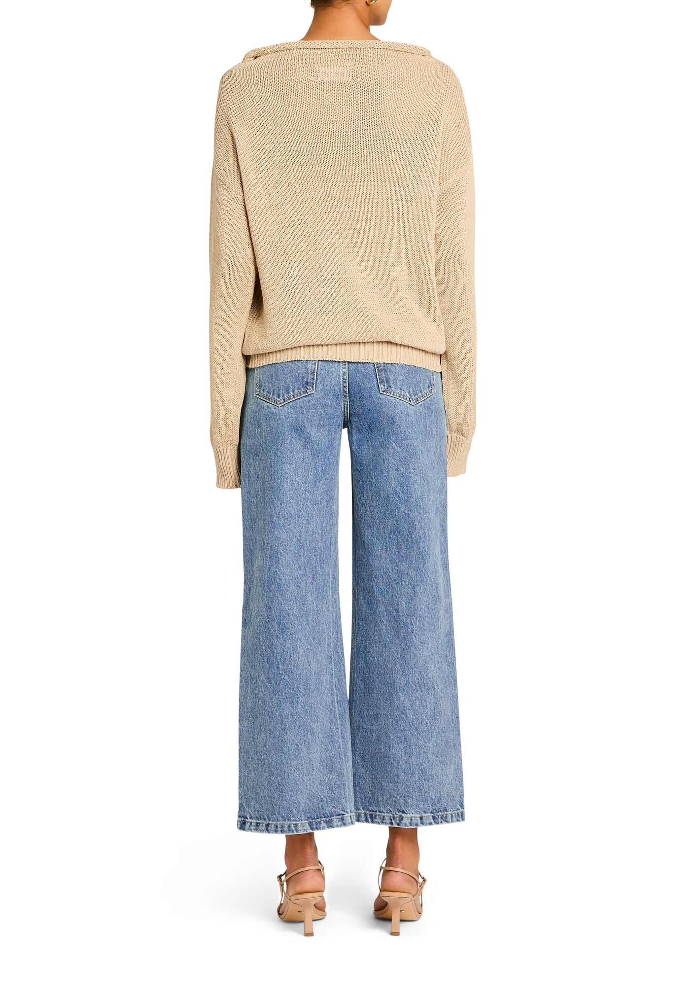 Women | Kirt Wide Leg Cropped Jean | Lakeside