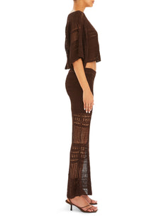Womens | Topanga Crochet Maxi Skirt | Coconut