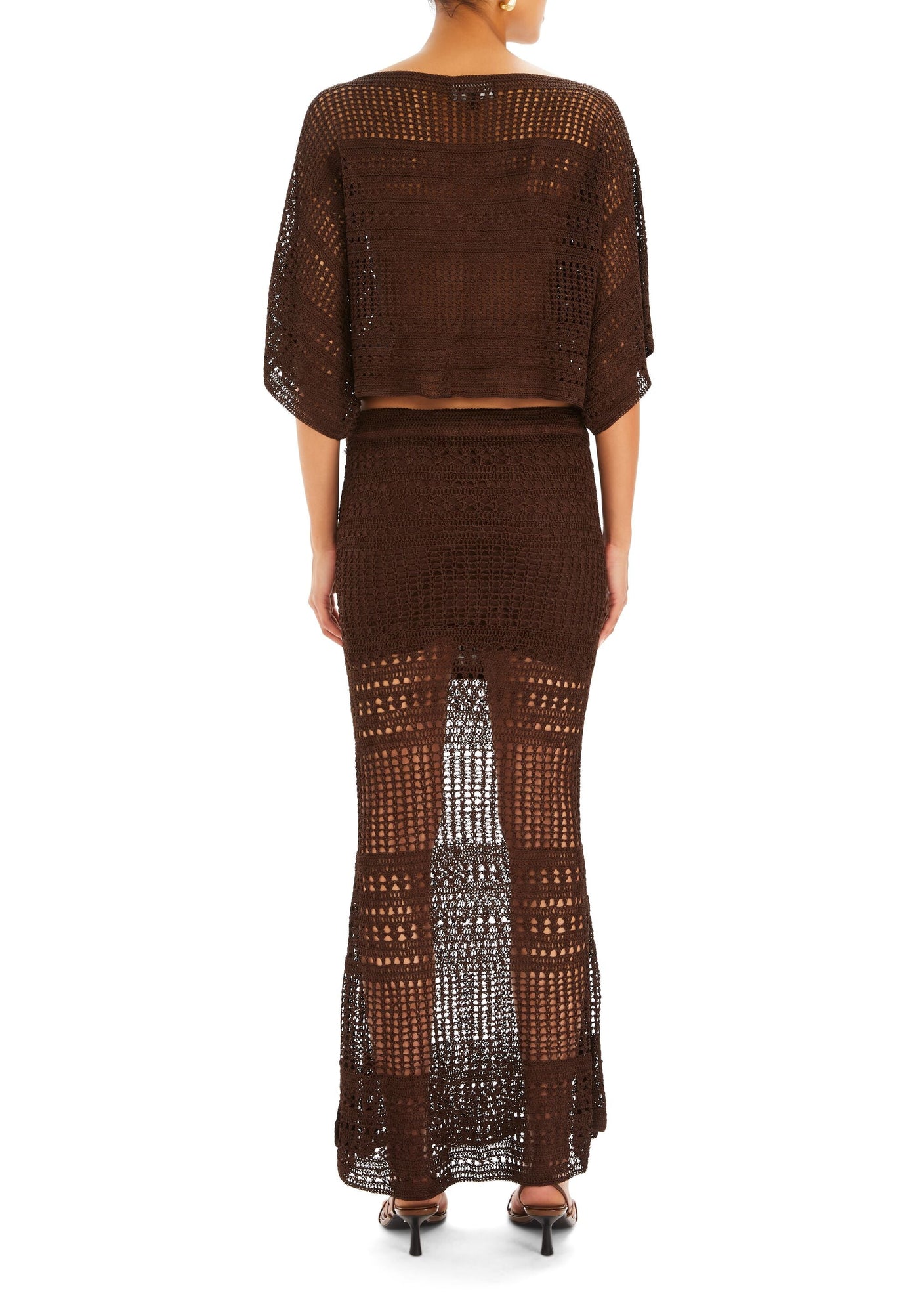Womens | Topanga Crochet Maxi Skirt | Coconut